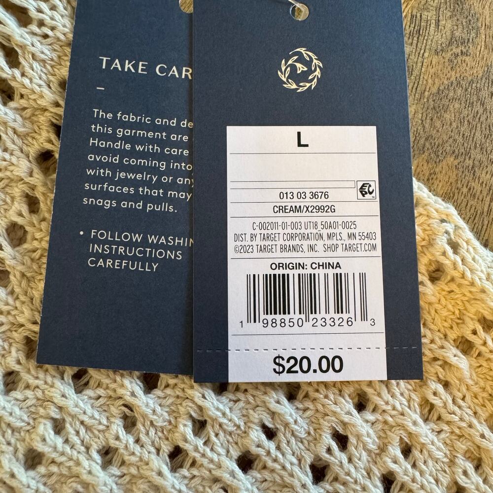 Universal Thread Sweater Tank Top NWT Large - Picture 5 of 6